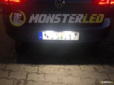 Monsterled LED rendszámtábla világítás doboza