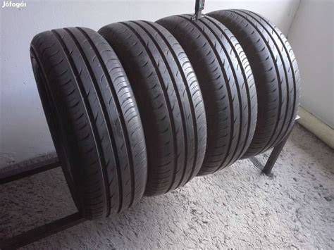 175/65 R14 nyári gumiabroncs az aszfalton