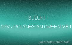 Suzuki Swift Polynesian Green Met. (1PV) színben