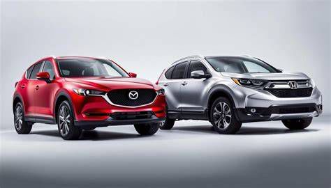 Mazda CX-5 és Honda CR-V oldalnézet összehasonlítás