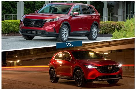 Üzemanyag-hatékonysági diagram: Mazda CX-5 vs Honda CR-V
