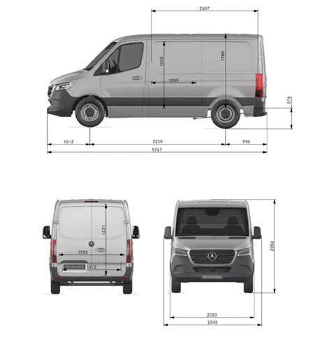 A Mercedes-Benz Sprinter belső tere