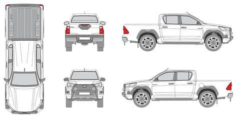 Toyota Hilux plató méretei