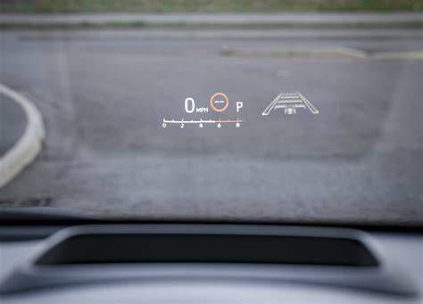 Toyota Yaris Head-up kijelző működés közben
