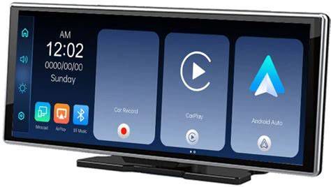 Apple CarPlay és Android Auto felület autóban