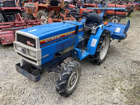 Mitsubishi MT1601D kistraktor talajmaróval