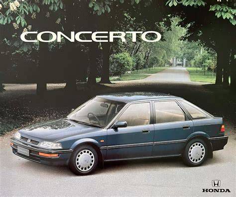 Honda Concerto lépcsőshátú modell