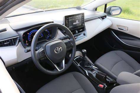 Toyota Corolla belső tér és műszerfal