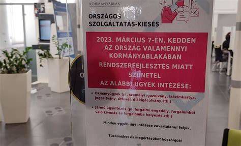 Ügyintézés a Kormányablakban