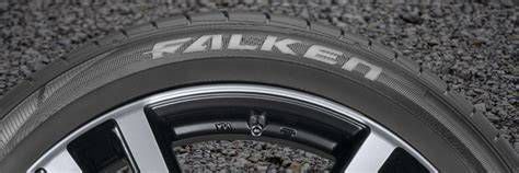 Falken logó és különböző Falken gumiabroncsok