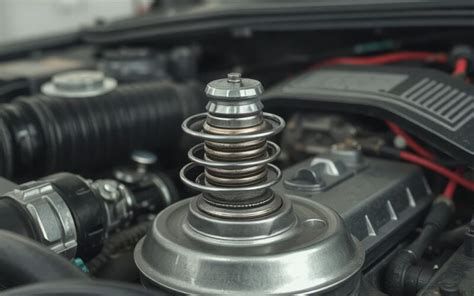 A termosztát elhelyezkedése a motor hűtőrendszerében