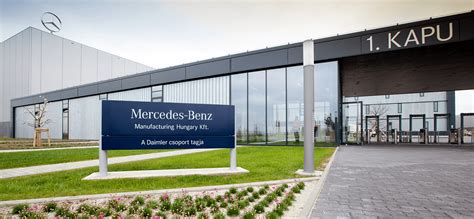 Mercedes-Benz kecskeméti gyár madártávlatból