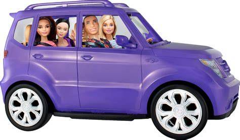 Barbie SUV DVX58 transformed play area with lounge and smoothie bar