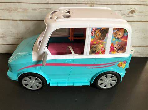 Barbie SUV DVX58 zipline and puppy elevator feature