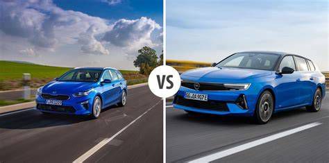 Kia Ceed és Opel Astra gyorsulás és végsebesség