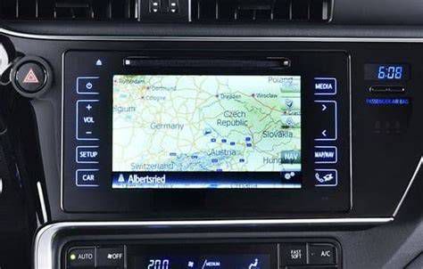Toyota Auris Touch & Go kijelző