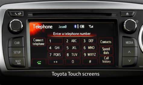 Toyota Touch 2 multimédia rendszer