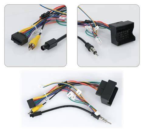 Quadlock csatlakozó és a multimédia fejegyég kábelezése
