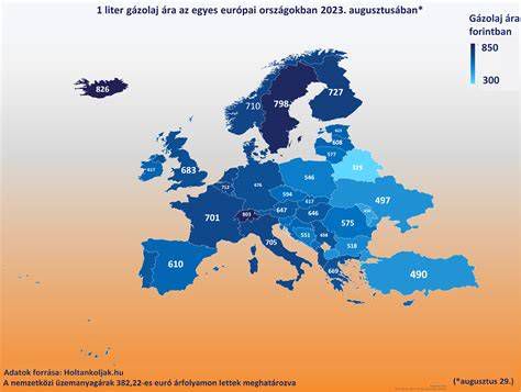 Az európai üzemanyagárak alakulása és az áremelkedés okai