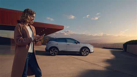 NissanConnect szolgáltatások kezelőfelülete