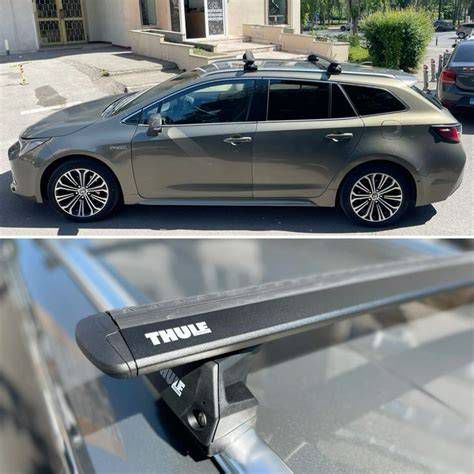 Thule tetőbox Toyota Corolla autón