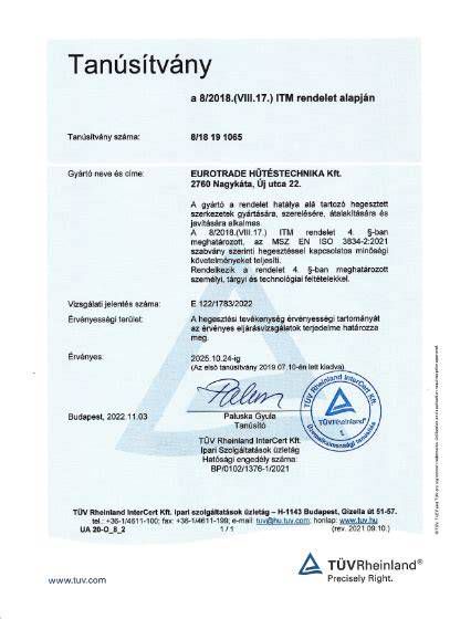 TÜV tanúsítvány logó felnin