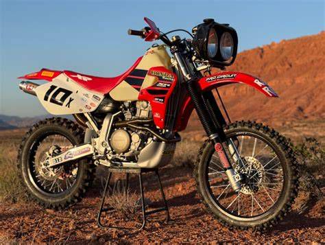 Honda XR650R alumínium váz szerkezete