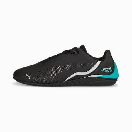 Puma Mercedes-AMG Petronas Drift Cat sneakers in a dynamic racing environment