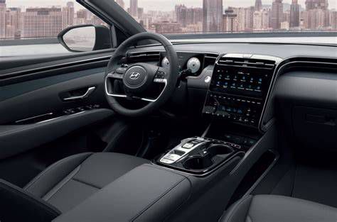 Hyundai Tucson belső tér elegáns szövetszőnyeggel