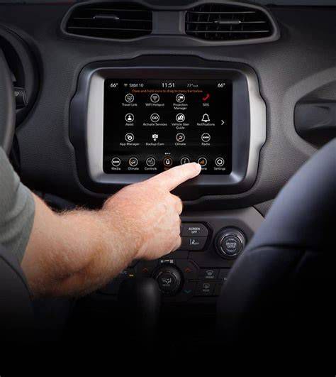 Jeep Renegade belső tér és Uconnect rendszer