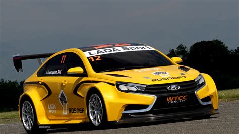 Korábbi Lada Vesta WTCC autó Magyarországon