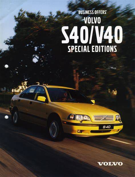 Volvo S40/V40 MY CAR menü kezelőfelület