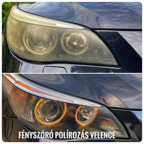 Bemattult, sárgult autófényszóró