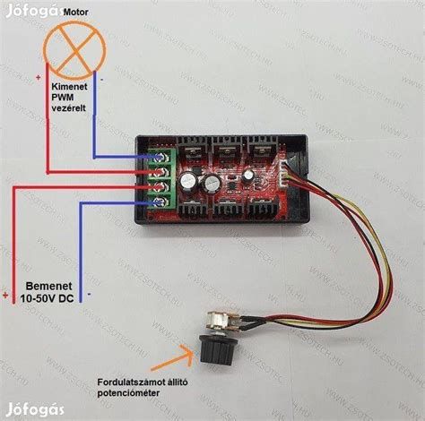 Digitális klíma ventilátor fordulatszám szabályzó