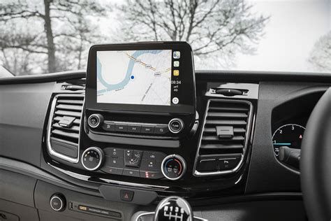 Ford Transit Custom műszerfal és infotainment rendszer