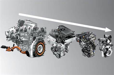 Downsizing motor metszeti rajza