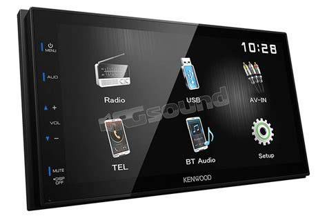 Kenwood DMX110BT készülék elölnézete