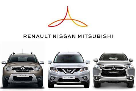 A Renault-Nissan-Mitsubishi Szövetség logója
