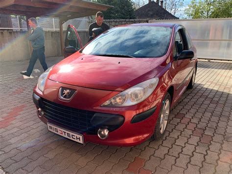 Peugeot 307 chiptuning teljesítménygörbék és eredmények