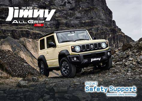 A Suzuki Jimny Safety Support rendszer ikonjai