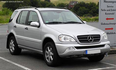 Mercedes ML (W163) futómű felépítése