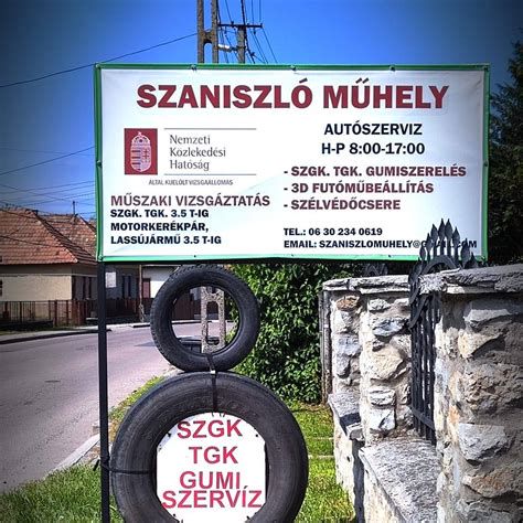 Miskolci autószerviz műhely bejárat