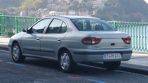 Renault Megane I Classic hátsó krómléc