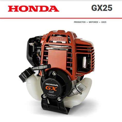 Honda GX25T motor felépítése