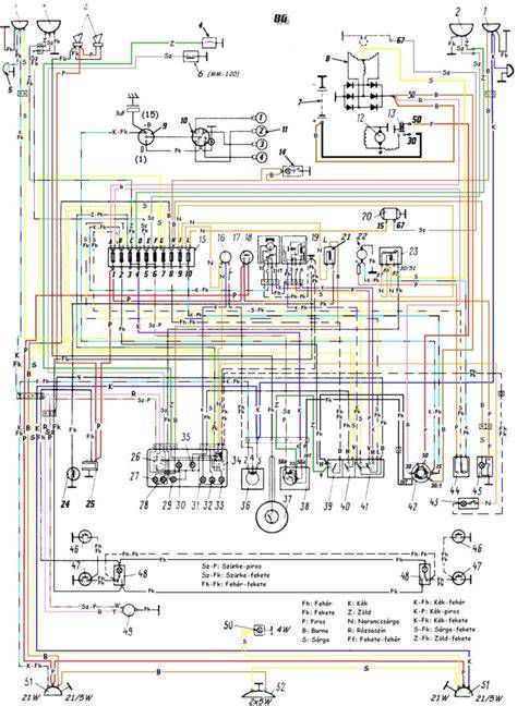 Fiat Stilo fűtőventilátor elektromos kapcsolási rajz