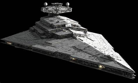 Imperial Star Destroyer a TIE vadászokkal