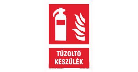 Poroltó készülék és tűzvédelmi tábla