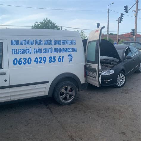 Mobil autószerelő furgon kiszállással