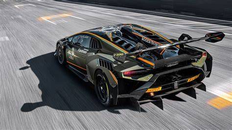 Lamborghini Huracán Super Trofeo Evo2 versenypályán