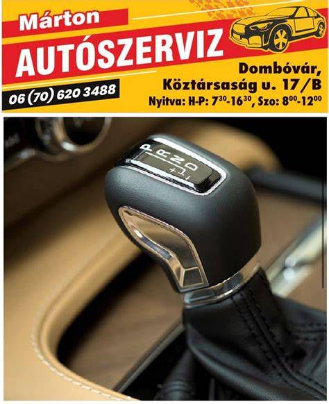 A Márton Autószerviz Kft. telephelye Dombóváron